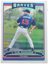 Load image into Gallery viewer, 2006 Topps Chrome #195 Tim Hudson Atlanta Braves
