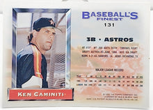 Load image into Gallery viewer, 1993 Topps Baseballs Finest ken Caminiti Card #131 - walk-of-famesports

