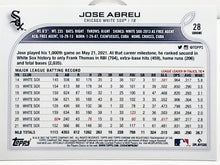 Load image into Gallery viewer, 2022 Topps Chrome REFRACTOR Jose Abreu #28 Parallel Card Chicago White Sox - walk-of-famesports
