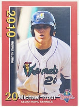 Load image into Gallery viewer, 2010 Cedar Rapids Kernels Mike Trout # 2 Michael Trout - walk-of-famesports
