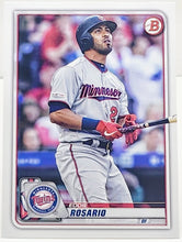 Load image into Gallery viewer, 2020 Bowman Base #49 Eddie Rosario - Minnesota Twins - walk-of-famesports
