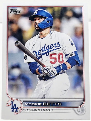 2022 Topps Mookie Betts Baseball Card #50 Mint - walk-of-famesports