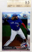 Load image into Gallery viewer, 2019 Bowman Chrome Vladimir Guerrero Jr Rookie Card RC #73 BGS 9.5 Blue Jays

