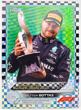 Load image into Gallery viewer, 2022 Topps Chrome F1 #166 Valtteri Bottas Checker XFractor

