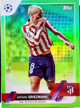 Load image into Gallery viewer, 2022-23 Topps UEFA Club Competitions #65 Antoine Griezmann Neon Green 6/199 ISA 10
