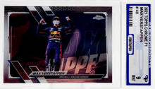 Load image into Gallery viewer, 2021 Topps Chrome F1 Max Verstappen Refractor #48 Parish 9 Mint
