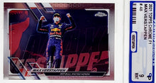 Load image into Gallery viewer, 2021 Topps Chrome F1 Max Verstappen Refractor #48 Parish 9 Mint

