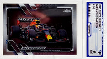 Load image into Gallery viewer, 2021 Topps Chrome F1 Max Verstappen Refractor #98 Parish 9 Mint
