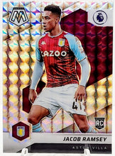 Load image into Gallery viewer, 2021-22 Panini Mosaic Premier League Mosaic Prizm Jacob Ramsey #126 Rookie RC

