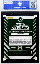 Load image into Gallery viewer, Giannis Antetokounmpo 2017 Panini Donruss Optic All Clear For Takeoff Holo #4 ISA 9 Mint
