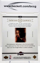 Load image into Gallery viewer, 2003 Upper Deck LeBron James Box Set #18 BCCG 10 Cleveland Cavaliers
