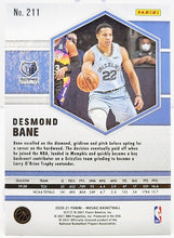 Load image into Gallery viewer, Desmond Bane 2020-21 Panini Mosaic RC A #211 Memphis Grizzlies
