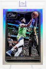 Load image into Gallery viewer, 2021-22 Panini One and One #37 Karl-Anthony Towns /99 Base Card

