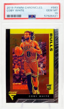 Load image into Gallery viewer, 2019-20 Panini Chronicles Flux Coby White #583 PSA 10 GEM
