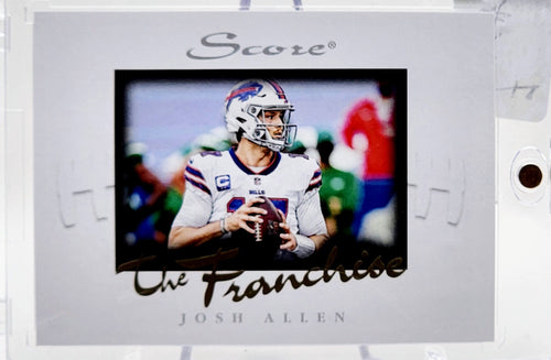 Josh Allen 2020 Panini NFL Instant Score The Franchise #F19 Card 1/1251 - walk-of-famesports