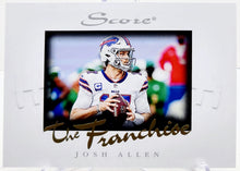 Load image into Gallery viewer, Josh Allen 2020 Panini NFL Instant Score The Franchise #F19 Card 1/1251 - walk-of-famesports

