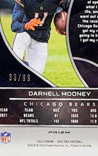 Load image into Gallery viewer, 2022 Spectra Base Celestial SP 3/99 #21 Darnell Mooney Chicago Bears
