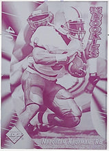 Load image into Gallery viewer, 1995 Collector&#39;s Edge Rookies Napolean Kaufman Print Plate 18 Rookie RC 1/1
