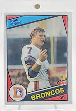 Load image into Gallery viewer, 1984 Topps Football #63 John Elway RC Denver Broncos

