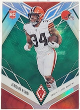Load image into Gallery viewer, 2022 Panini Phoenix GREEN Jerome Ford RC SSP 2/25 Cleveland Browns
