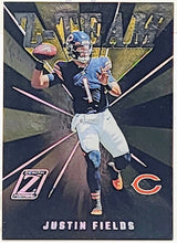 Load image into Gallery viewer, JUSTIN FIELDS 2022 Panini Zenith Football Z-Team #ZT-12 Chicago Bears SP
