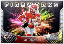 Load image into Gallery viewer, 2020 Panini Prizm Fireworks Patrick Mahomes II #5 Chiefs
