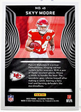Load image into Gallery viewer, 2022 Panini Illusions Skyy Moore Rookie #45 Kansas City Chiefs RC
