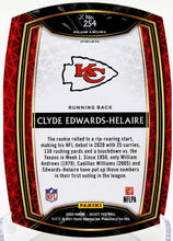 Load image into Gallery viewer, 2020 Select Prizm Light Blue Die Cut #254 Clyde Edwards-Helaire
