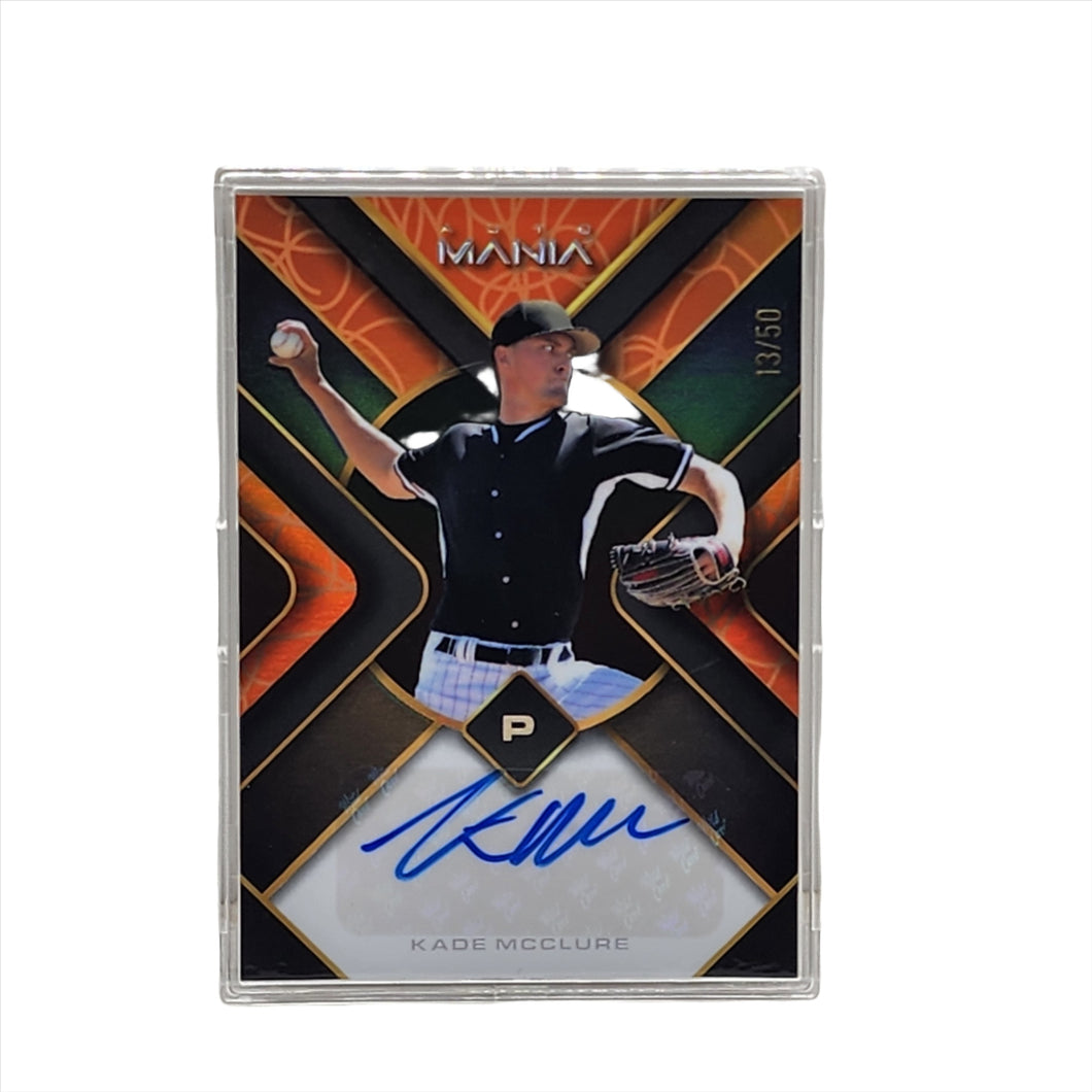 2023 Wild Card Auto Mania 13/50 Kade McClure #AM-TH40 SF Giants