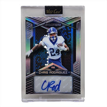 Load image into Gallery viewer, 2022 Wild Card Auto Mania 49/75 Chris Rodriguez RC #AB-26 - Wildcats
