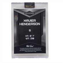 将图片加载到图库查看器，2023 Wild Card Alumination Gold Auto RC 37/50 Xavier Henderson #AB-119
