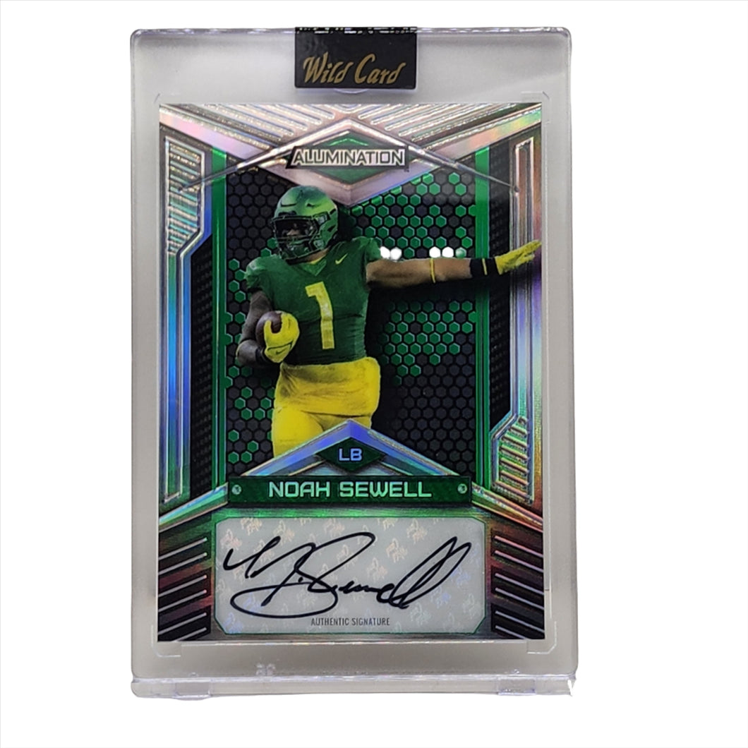 2023 Wild Card Alumination Auto 6/75 Noah Sewell #AB-93