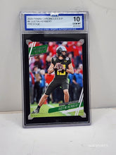 将图片加载到图库查看器，2020 Panini Chronicles Prestige Justin Herbert RC #4 ISA Gem Mint 10
