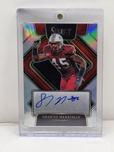 Load image into Gallery viewer, 2022 Panini Select Draft Pick Auto Rookie Shawne Merriman #S-SME
