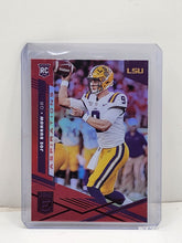 Load image into Gallery viewer, 2020 Panini Chronicles Draft Pick Elite Red Rookie Joe Burrow #1 LSU
