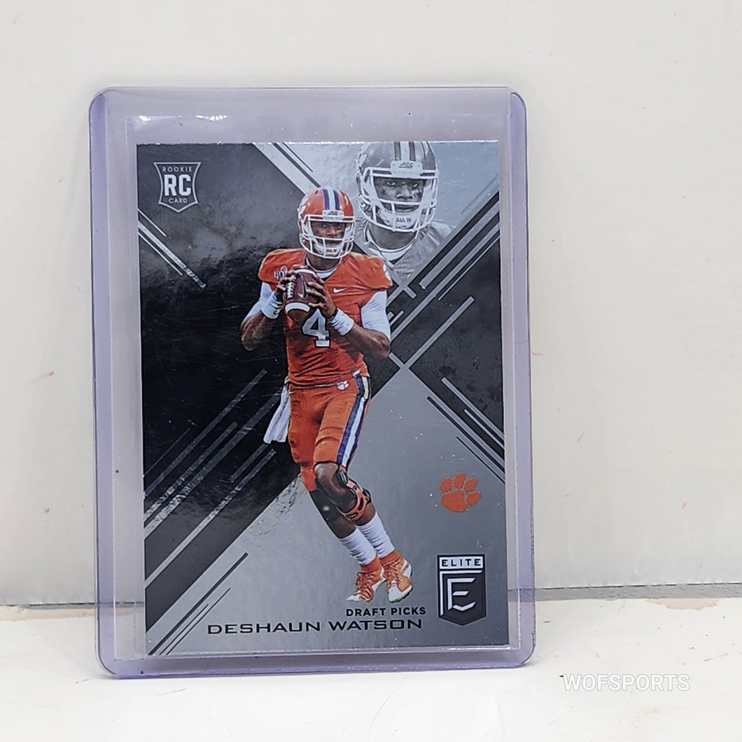 2017 Panini Donruss Elite Collegiate Deshaun Watson RC #104 Clemson Tigers