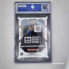 将图片加载到图库查看器，2022 Panini Prizm Monopoly Black Prizm Chet Holmgren RC #63 ISA 9 Mint
