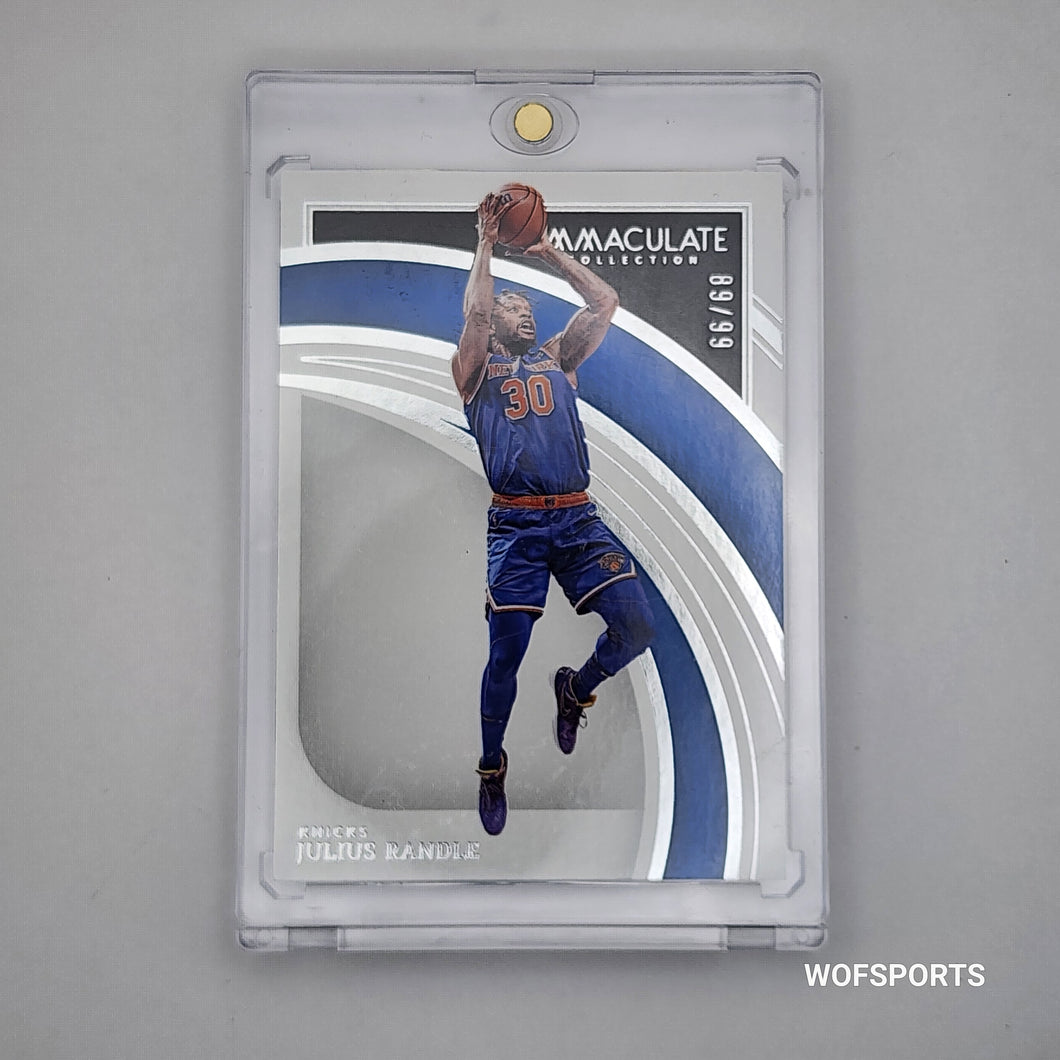 2021-22 Panini Immaculate 89/99 Julius Randle #84 NY KNICKS