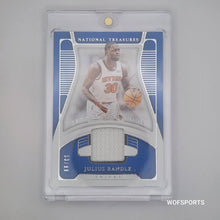 Load image into Gallery viewer, 2021-22 Panini National Jersey Treasures 53/99 Julius Randle #JT-JRD NY KNICKS
