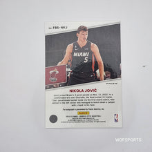 Load image into Gallery viewer, 2022-23 Donruss Auto Dico Optic Fast Breaks Nikola Jovic #FBS-NKJ Miami Heat
