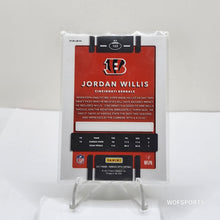 将图片加载到图库查看器，2017 Optic Jordan Willis Rookie RC Red And Yellow Variant Bengals RC #133
