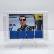 Load image into Gallery viewer, KYLE BUSCH 2023 JERSEY FUSION TRIPLE RACE USED FIRE SUIT SWATCH /50 NASCAR
