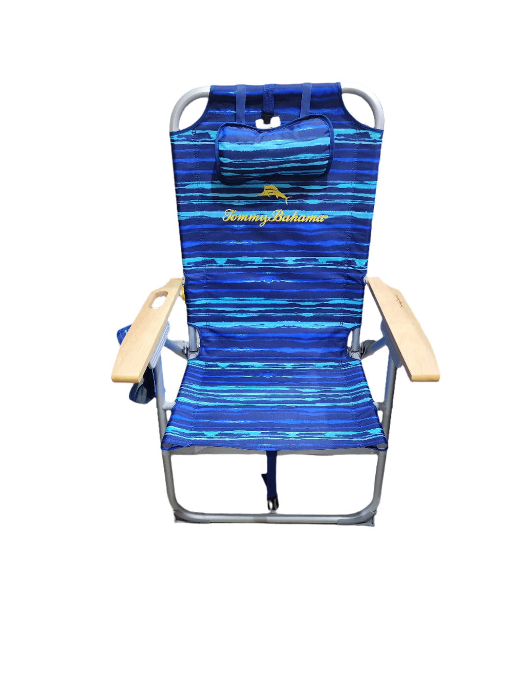 Tommy Bahama Hi-Boy Beach Chair Dark Blue