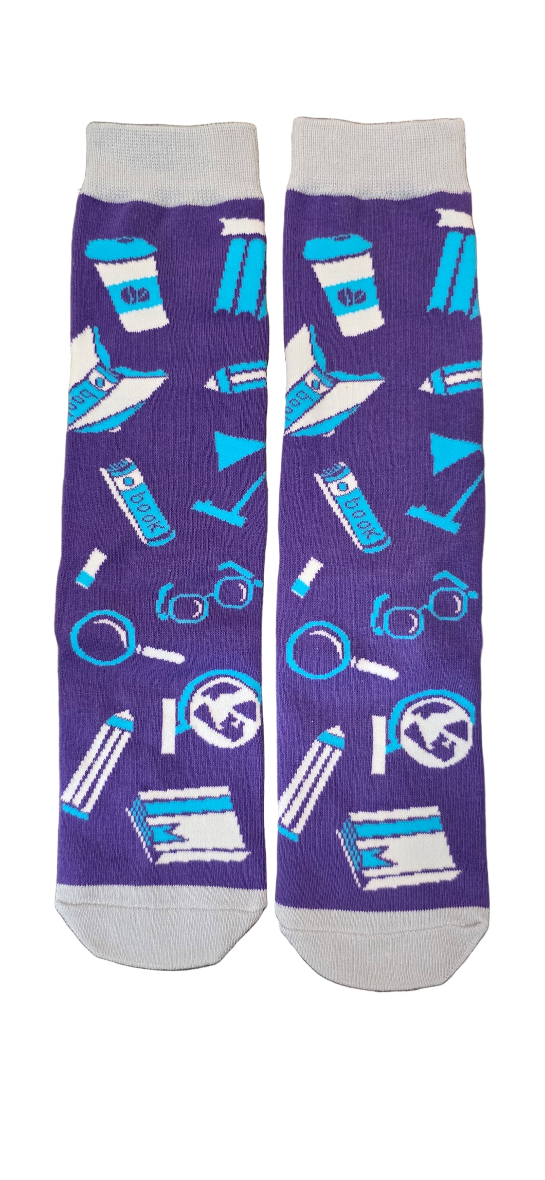 Pair I'D Rather Be Reading Sock Men and Women Humor Joke Gift