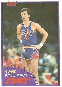 1981-82 Topps Phoenix Suns Kyle Macy #W82