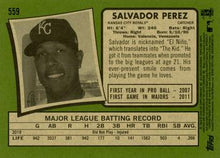 Load image into Gallery viewer, 2020 Topps Heritage #559 Salvador Perez Kansas City Royals
