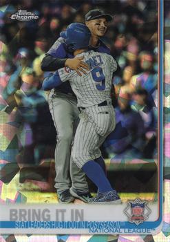 2019 Topps Chrome Sapphire Bring It In Chicago Cubs/Colorado Rockies #216