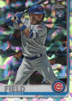 2019 Topps Chrome Sapphire Johnny Field Rookie #606 Chicago Cubs