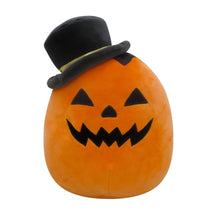 Load image into Gallery viewer, Squishmallows Riba the Jack O Lantern Wearing A Black Hat 16&quot; 2023 Halloween Collection Stuffed Plush
