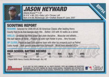 Load image into Gallery viewer, 2007 Bowman Draft Picks &amp; Prospects Jason Heyward FBC #BDPP54 Atlanta Braves
